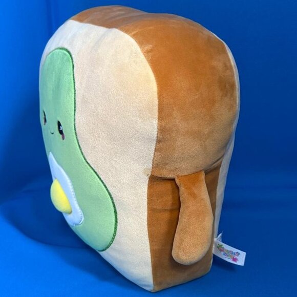 BOGD BUNDLE OFFER ADORABLE LARGE SMOOCHY PALS AVOCADO TOAST W/ EGG PLUSH TOY - Picture 4 of 16